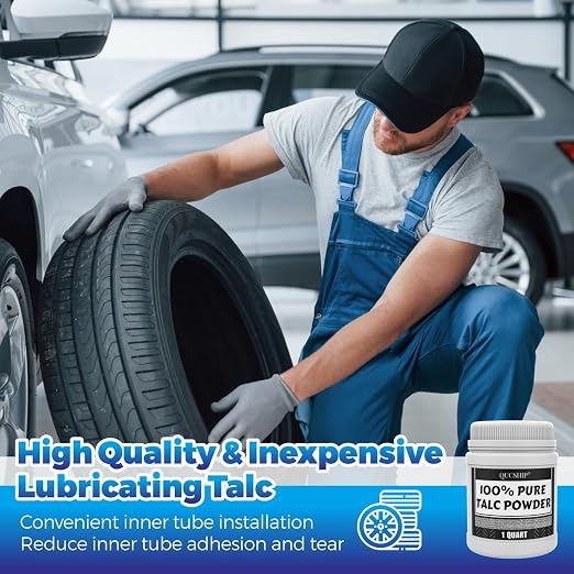 Ultra-Pure, Fine Talc Powder, Odorless & Sweat-Removing Talcum Powder, Quality Talcum for Industrial Automobile Tire Lubrication, Affordable Talc Thickener for Paint, Coating, Etc