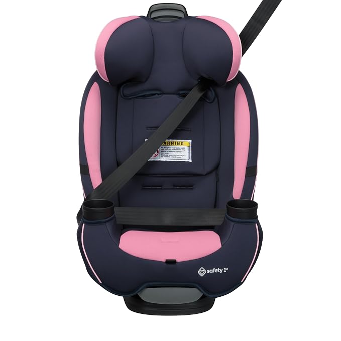 Safety 1st Grow and Go All-in-One Convertible Car Seat, Rear Facing, 5-40 lbs, Forward Facing (30–65 lbs), High Back Booster Seat 40-100 pounds, Vineyard Girl