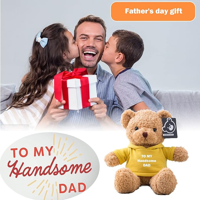 Personalized Teddy Bear with Text+Photo, Valentines Bear Stuffed Animal Plush Toys as Personalized Gifts for Women Men on Valentines' Day Birthday Anniversary Christmas Day（12 inch-Text+Photo