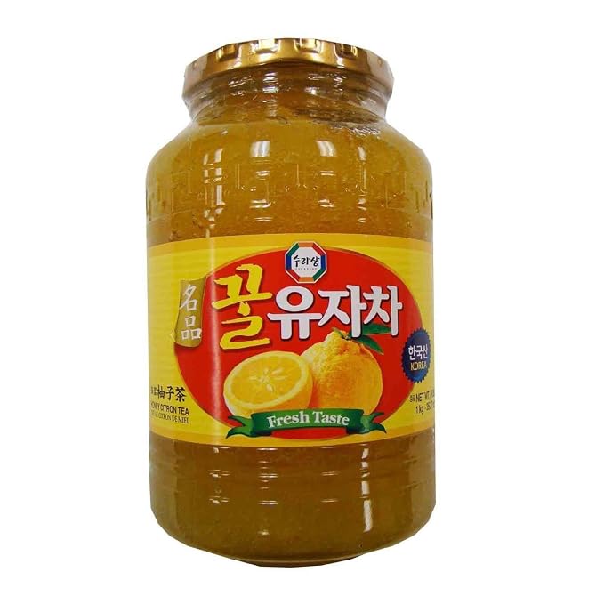 Sura Wang Citron Tea with Honey, One Bottle (35.27 ounces)