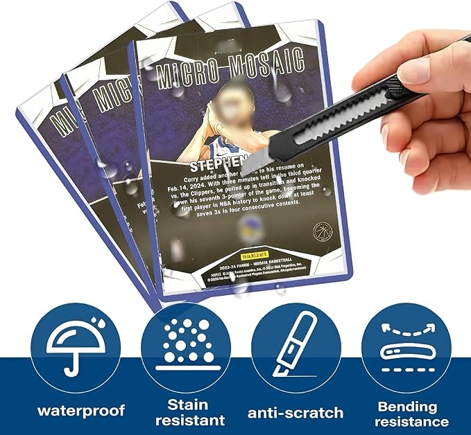 200 Hard Card Sleeves Card Toploaders for Protection for Baseball Football Premium Top Loaders for Cards, Ensuring Safety (200 Hard Sleeves)