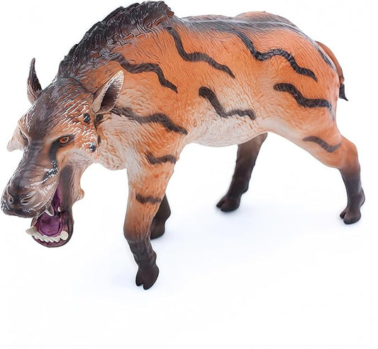 Gemini&Genius Daeodon Animals, Hyena Action Figure Toys for Kids (Wild Boar)