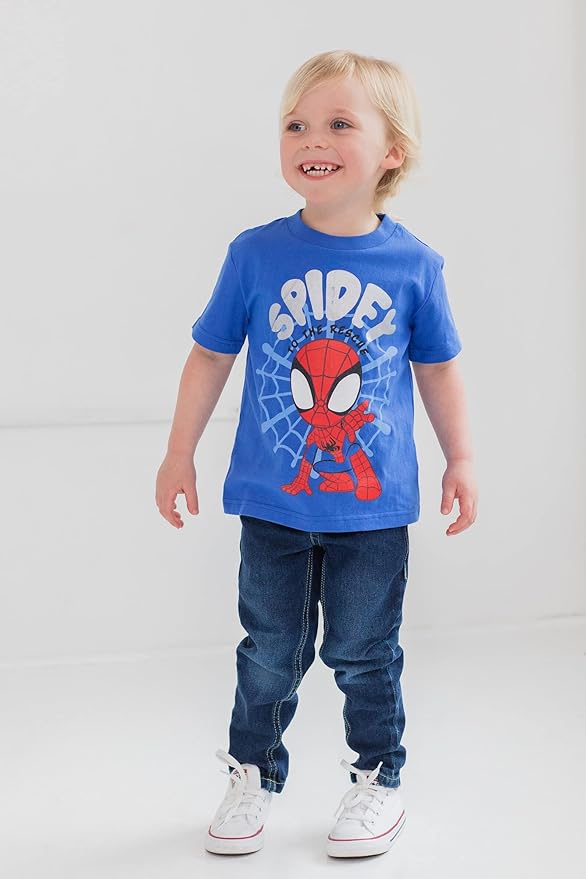 Marvel 4 Pack Graphic T-Shirts