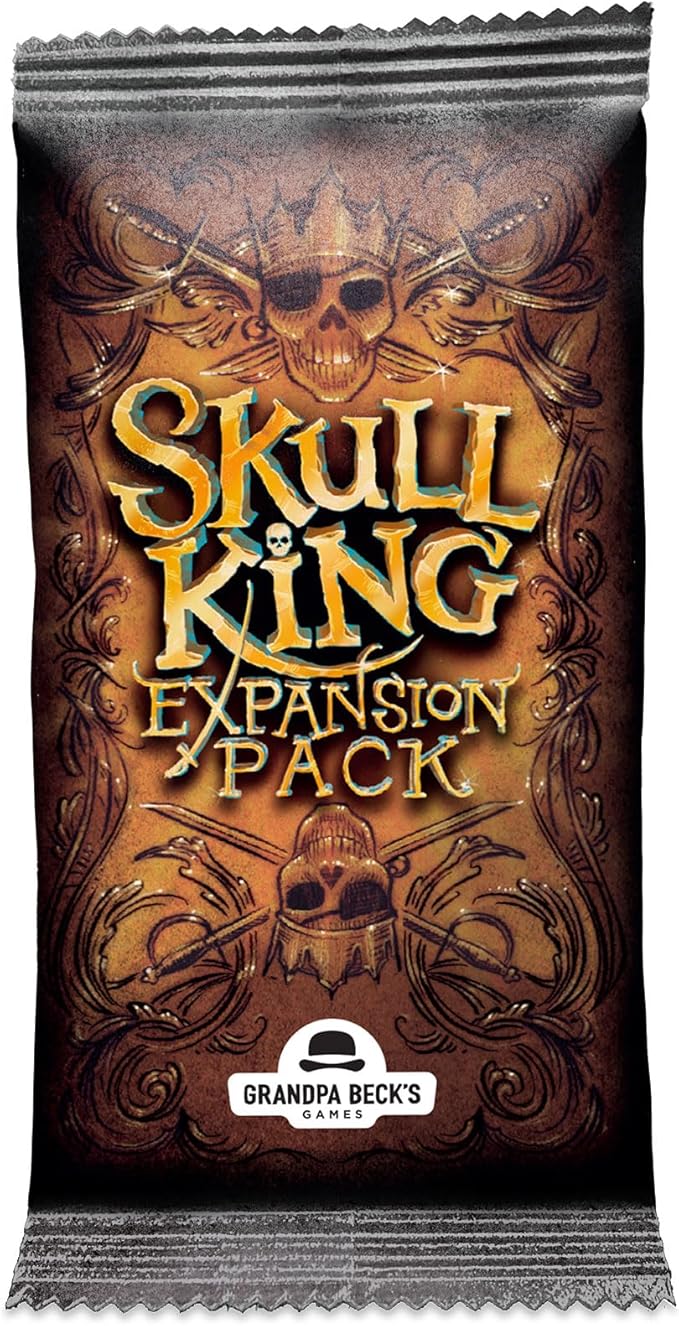 Grandpa Beck's Games Skull King - The Ultimate Pirate Trick Taking Game | from The Creators of Cover Your Assets & Cover Your Kingdom | 2-8 Players 8+ (Expansion)