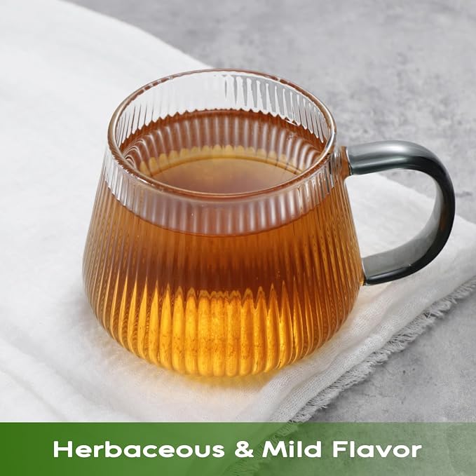 FullChea - Cleavers Tea Bags, 40 Count, Dried Cleavers Herb | Natural cleavers herbal tea, non-GMO, caffeine-free, crafted from premium galium aparine for daily body cleansing