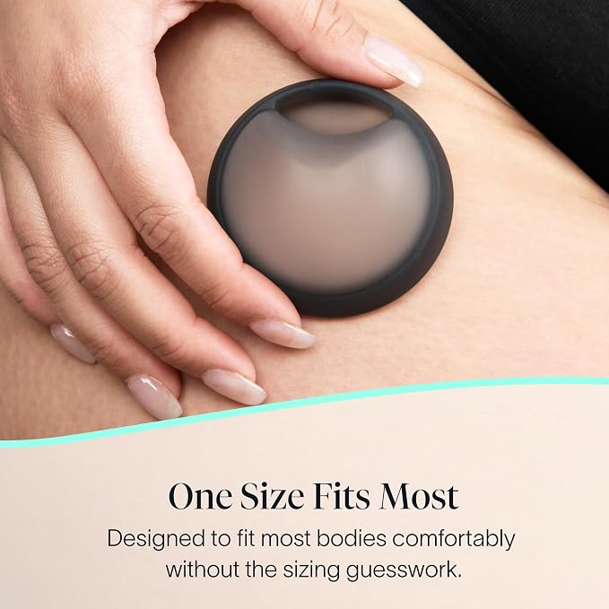 Cora Menstrual Disc | Reusable Period Disc | Wear Up to 12-Hours | Sustainable Alternative to Tampons/Pads | for Light/Heavy Flows | Leak Proof | Medical Grade Silicone | Eco-Friendly Feminine Hygiene