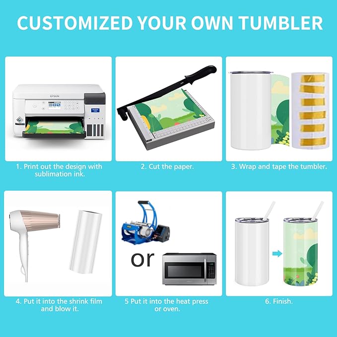 Sublimation Sippy Cups, 12oz 4 Pack Sublimation Blanks Skinny Straight Tumbler Bulk Stainless Steel Insulated Sublimated Tumblers with Lids and Straws for Kids and Adults
