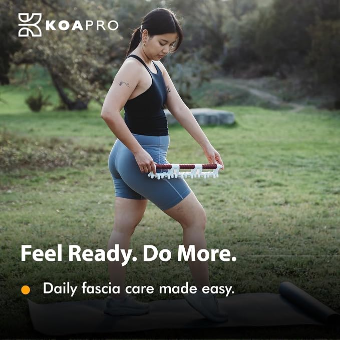 KOA KOAPRO Fascia Tool for Cellulite Area - Trigger Point Massage Tool for Deep Tissue, Full Body Massage, Back and Neck Massager, Muscle Massager for Legs, Fascia Massage Tool