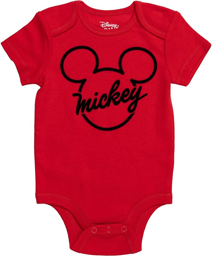 Disney Baby 5 Pack Bodysuits Newborn to Infant Sizes (Newborn - 24 Months)
