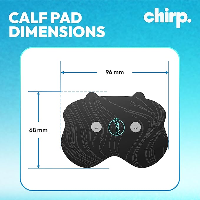 Chirp Halo Pads – Targeted Pain Relief, Deep Tissue Support, Muscle Recovery for Back, Shoulders, HIPS, & More