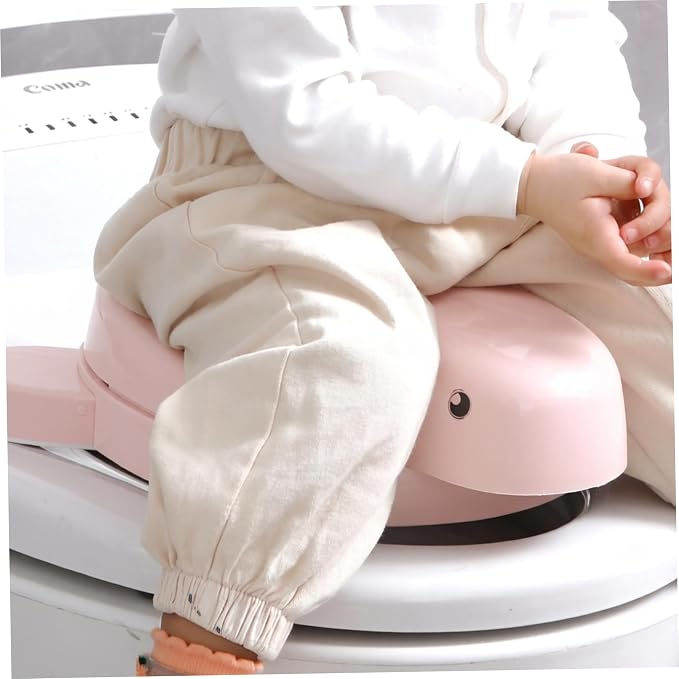 Portable Potty Seat for Toddler Travel, 3-in-1 Multi-use Plastic Foldable Portable Toilet for Kids