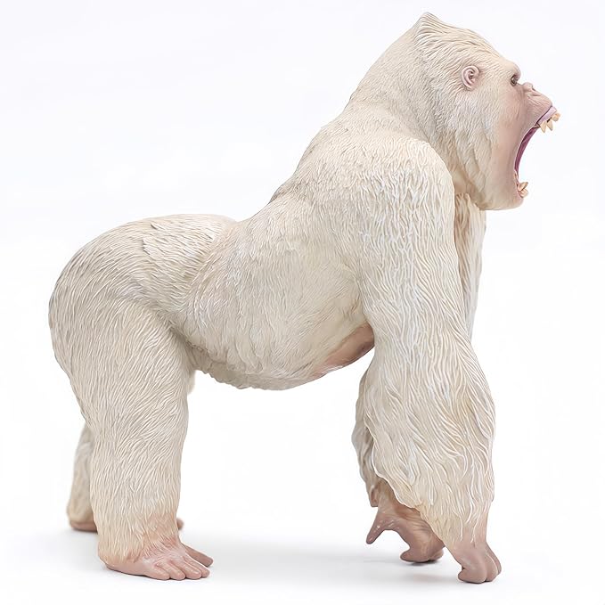 Gorilla Toys Action Figure Rampage Gorilla Fight Mode Gorilla Ape Solid Wild Animal Figurines for Role Playing Story Telling Toy