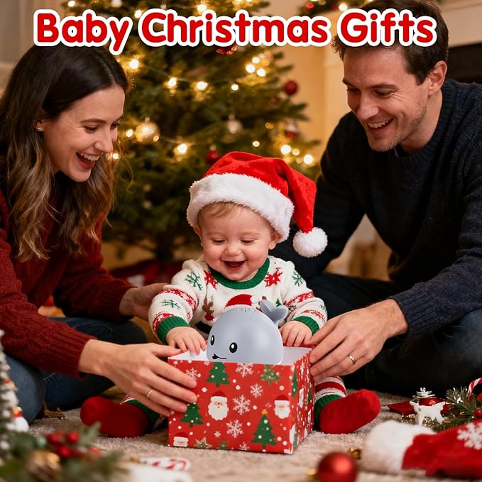 Baby Bath Toys, Toddler Bath Toys for Kids Ages 1-3, Valentines Day Gifts for Babies, 1 2 3 Year Boy Girl Gifts Baby Toy 6-12-18 Months Light Up Whale Bath Toy Sprinkler Bathtub Pool Water Toy