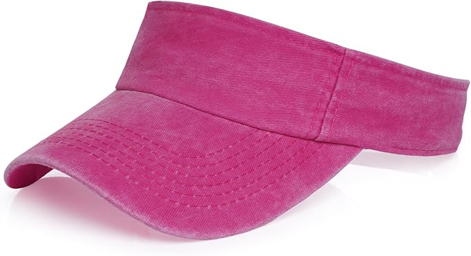 Marrywindix 1 Piece of Sport Wear Athletic Visor Sun Sports Visor Hat Visor Adjustable Cap for Women and Men