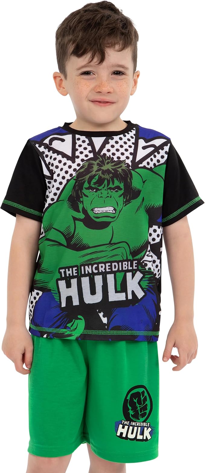 Marvel Boys' The Incredible Hulk Pajamas