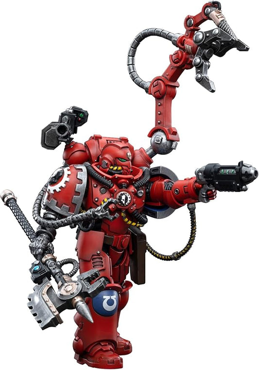 JOYTOY Warhammer 40K 1/18 Action Figures, Ultramarines Primaris Techmarine Perfect for Collectors & Decor, Ideal Gift for Birthdays, Christmas, Character Figure - JT3761