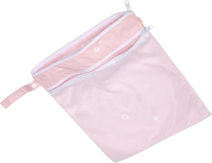 Ali+Oli Wet Dry Bag, Dual Compartment, Water Resistant, Baby Gear | Swimwear storage, Stroller attachment, Daycare essentials, Clothing separation, Travel organization, Reusable