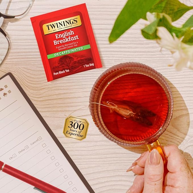 Twinings Assorted Herbal & Decaf Tea Bag Sampler (40 Count) 20 Flavour Boxed Variety Gift Set