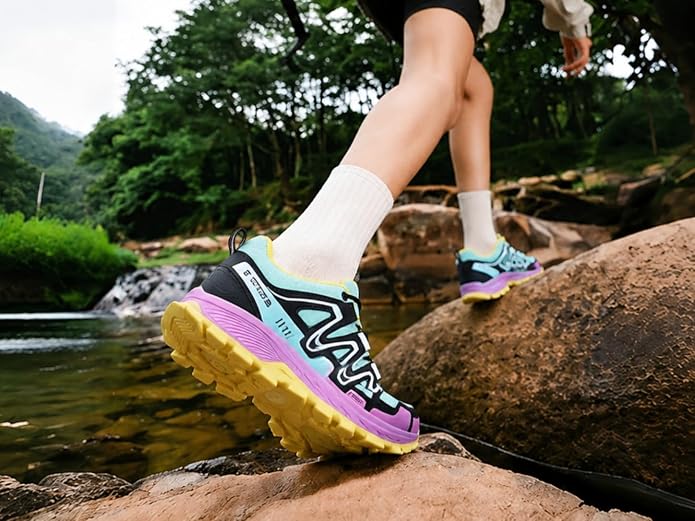 Women Hiking Shoes Casual Non-Slip Lightweight Comfortable Running Fashion Sneakers Walking Trekking Outdoor Shoes