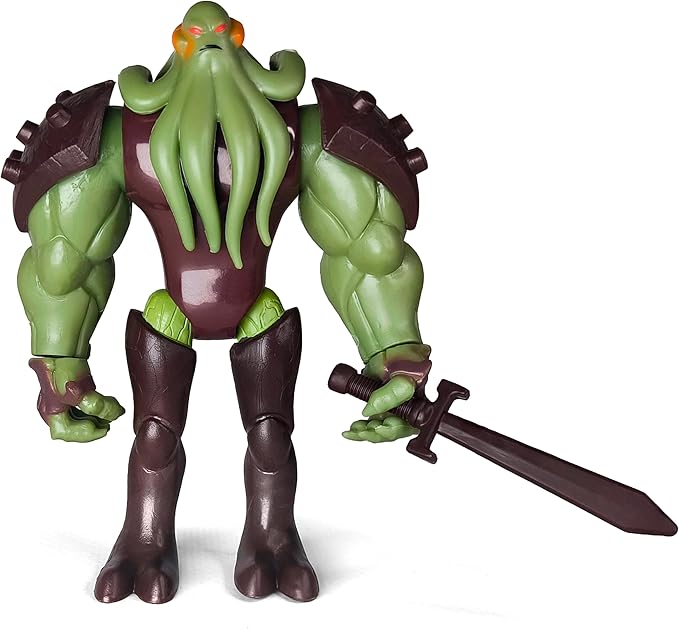 Toysvill Inspired by Cartoons Action Figures - Set of 11 Toys [Grey Matter, Rath, Slapback, Hot Shot, Armored, Shock Rock, Vilgax, Rustbug Ben, Humungousaur, Omni Enhanced Overflow]