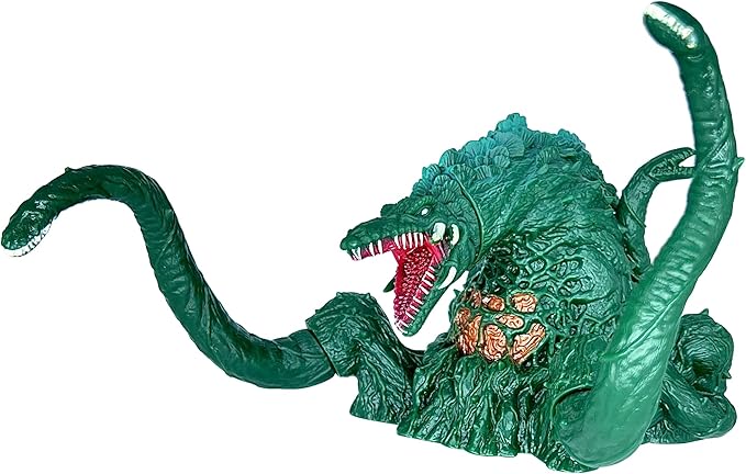 TwCare Biollante vs Godzilla Toy Action Figure: King of The Monsters, Movie Series Movable Joints Soft Vinyl, Travel Bag