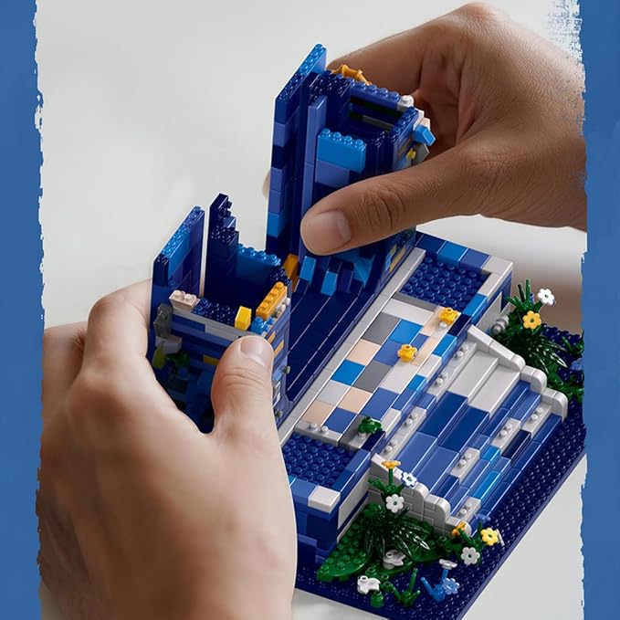 Micro Mini Starry Sky Gate Building Block Toys, Gifts for Children and Adults (1745 PCS)