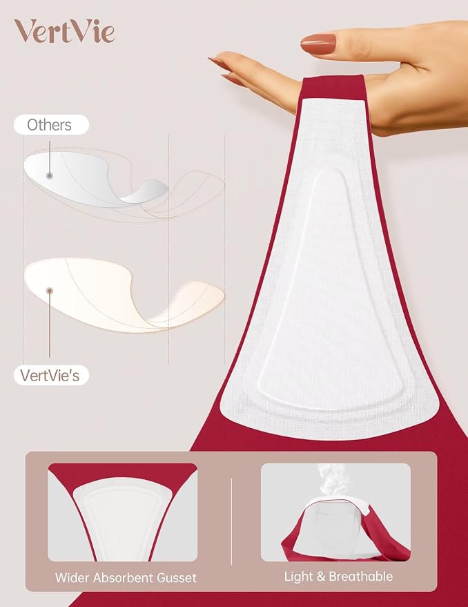 Vertvie Seamless Thongs for Women No Show Thong Panty Liners Invisible Workout Panties Sexy Breathable G-String Underwear
