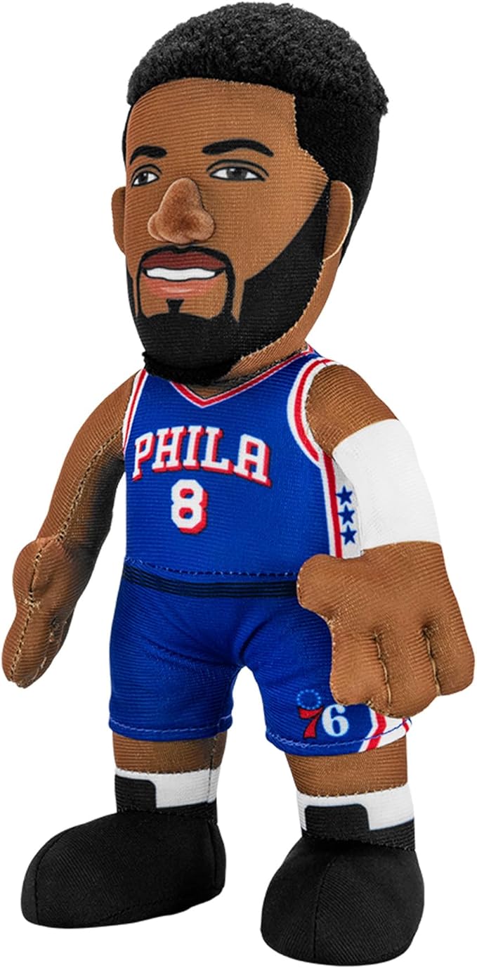 Bleacher Creatures Philadelphia 76ers Paul George 10" NBA Plush Figure - A Superstar for Play or Display