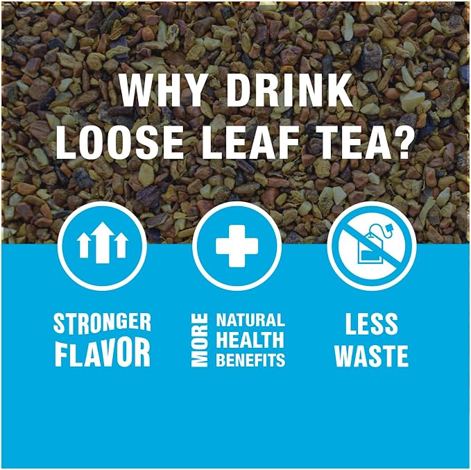 Tiesta Tea - Golden Milk, Loose Leaf, Sweet Turmeric Herbal Brew, Non-Caffeinated Herbal Blend, Makes Hot or Iced Up to 40-50 Cups, 6oz Refillable Tin