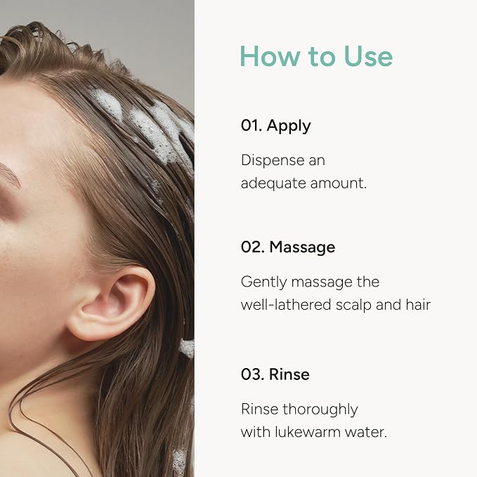 Rosemary Scalp Care Korean Shampoo with Menthol & Centella Asiatica – Deep Cleansing, Oil Control & Itchy Scalp Relief – Sulfate, Paraben & Silicone Free – For All Hair Types – 16.9 fl oz