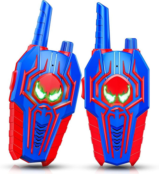 Kids Walkie Talkies for Boys: Toys Gifts for 3 4 5 6 7 8 Year Old Boys Girls Kids Walkie Talkies 2 Pack Outdoor Hiking Camping 2 Way Radio Toy Age 3-8 Year Old Boy Girl Birthday Gifts Ages 5-7