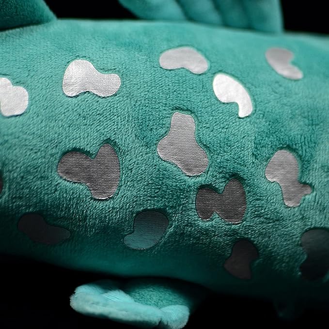 Simulation Coelacanth Fish Stuffed Animal 15" Long, Cute Soft Coelacanth Plush Toy for Kids Boys and Girls, Stuffed Toy