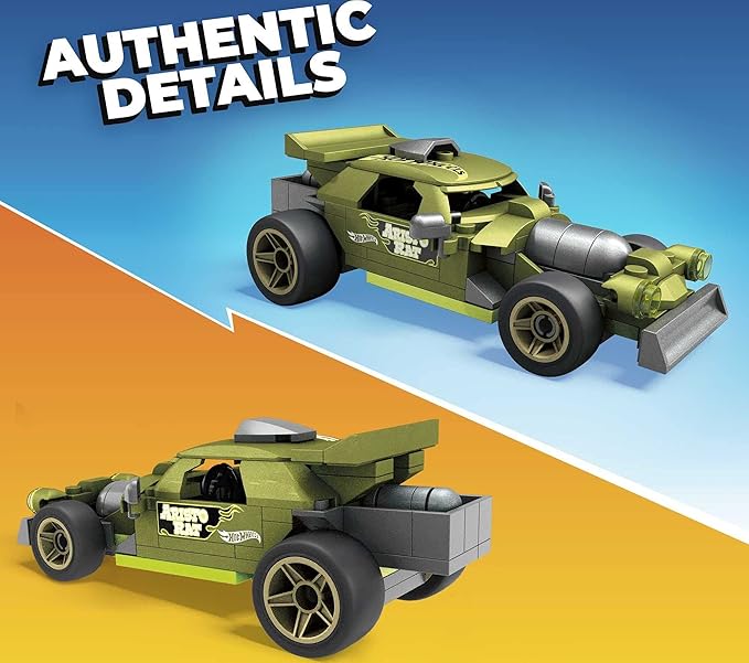 Hot Wheels Mega Construx Aristo Rat Construction Set, Building Toys for Kids