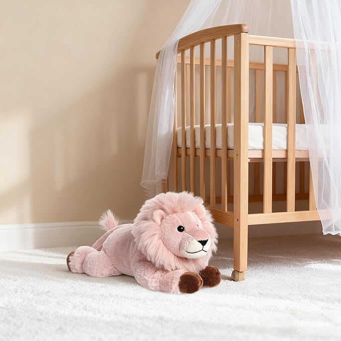 Lion Stuffed Animal – Cute Lion Plush Toy for Kids & Adults – Birthday Surprise & Room Decor –A Cuddly Companion for Everyday hugs and Bedtime