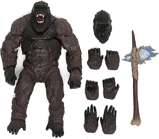 Кing Action Figure Toy - Dragon VS. Kоng Toy Carry Bag Included