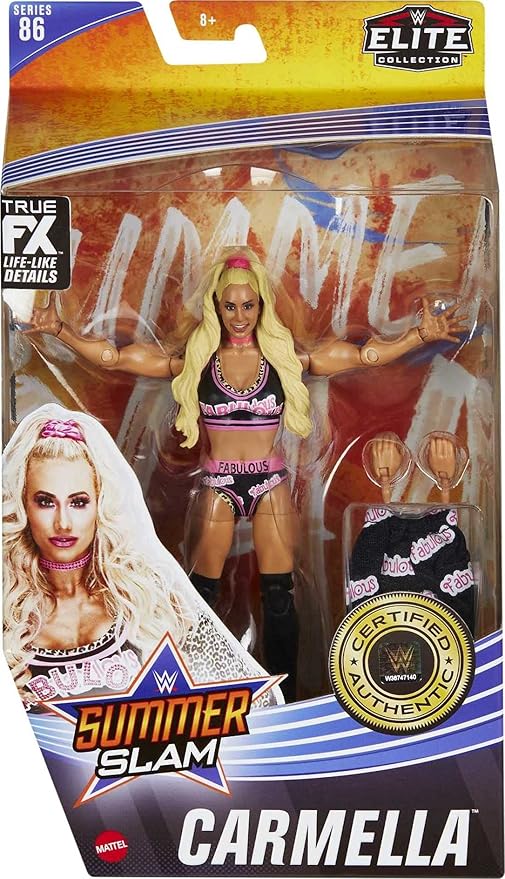 WWE MATTEL Carmella Elite Collection Series 86 Action Figure 6 in Posable Collectible Gift Fans Ages 8 Years Old and Up