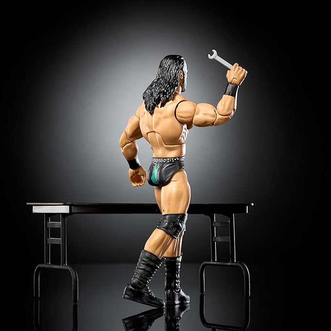 Mattel WWE Elite Action Figure & Accessories, Series #123 Set, 6-inch Collectible Drew McIntyre with 25 Articulation Points & Swappable Hands