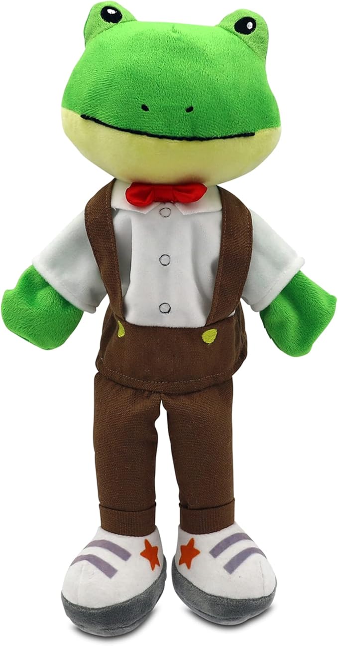 Sharewood Forest Friends Freddy The Frog Hand Puppet - Stuffed Animal for Toddlers, Kids, Teachers, Daycare & School - Perfect for Puppet Theatre and Creative Play
