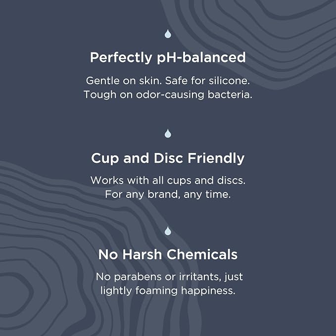 Saalt Menstrual Cup Wash Cleanser - Menstrual Disc Wash - pH Balanced - No Irritants or Harsh Chemicals - 3.4 Fl Oz