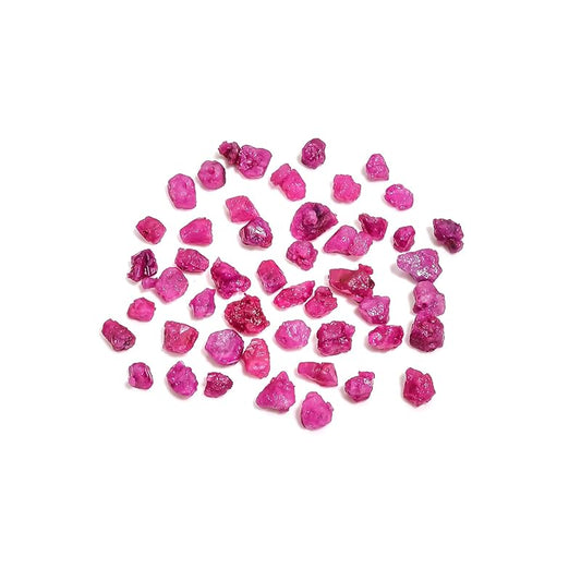 50 carats Raw Fine Pink Ruby Rough Gemstone, Natural Crystals, Healing Stones, Wholesale Lot, Jewelry Making Supply, Stone, Strength Stone