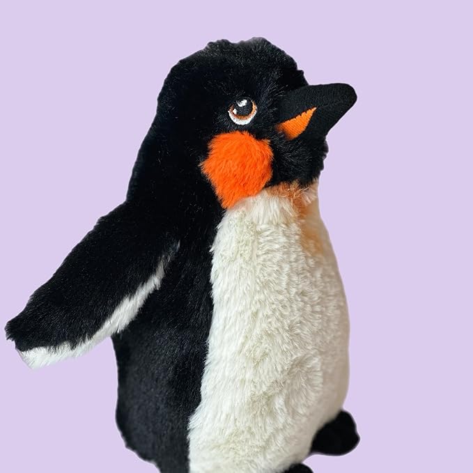 Deluxe Paws Emperor Penguin Eco-Friendly Plush Made from 100% Recycled Materials