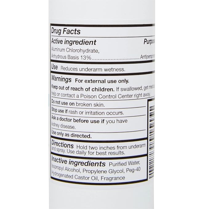 McKesson Anti-Perspirant Deodorant Spray, Fresh Scent, 4 oz, 1 Count
