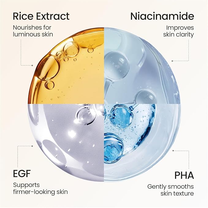SKINFOOD Rice Daily Mask 30 Sheets, Korean Quick & Easy Daily Care Hacks, Large Capacity, Sheet Mask