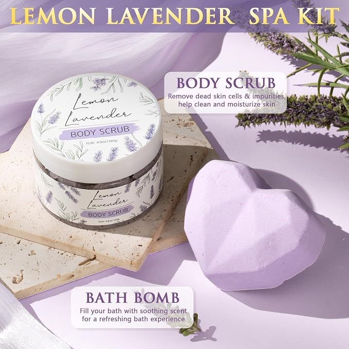 Birthday Gifts for Women, Spa Self Care Package Get Well Soon Gift Baskets | Sympathy Gift Set w/ Crochet Flower Bouquet, Christmas Thinking of You Gifts Basket for Women Mom Her Best Friend Sister Wife