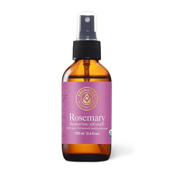 Aromatics International Rosemary Hydrosol 100ml | Herbal Resinous, Woodsy & Fresh Aromatic Mist for Home & Daily Use