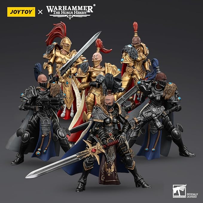 JOYTOY Warhammer Horus Heresy Sisters of Silence 6PACK 1:18 Scale Action Figure Mecha Joy Toy Collection Model