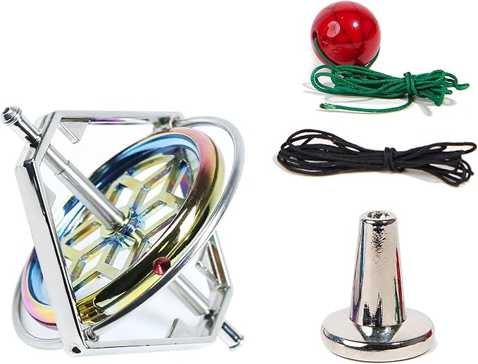 Joytech Precision Gyroscope Kill Time Metal Anti-Gravity Spinner Balance Toy JA23