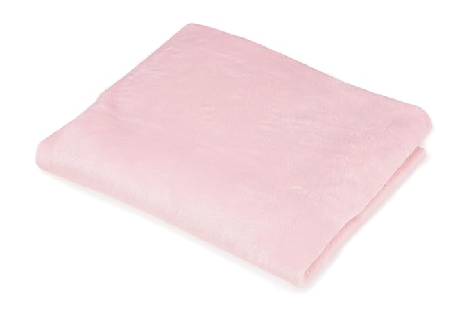 American Baby Company Heavenly Soft Chenille Fitted Pack N Play Playard Sheet 27" x 39", Warm and Cozy Chenille Pack and Play Sheet, Pink, for Boys and Girls, Fits Most Mini Crib Mattresses