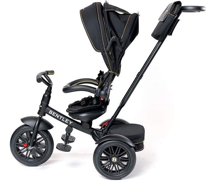 Bentley Kids Trike 6-in1, 100 Year Edition Toddler Bike, Officially Licensed and Designed by Bentley Motors UK; Baby to Big Kid Tricycle is a Compelling Statement of Performance & Luxury (10m-5y+)