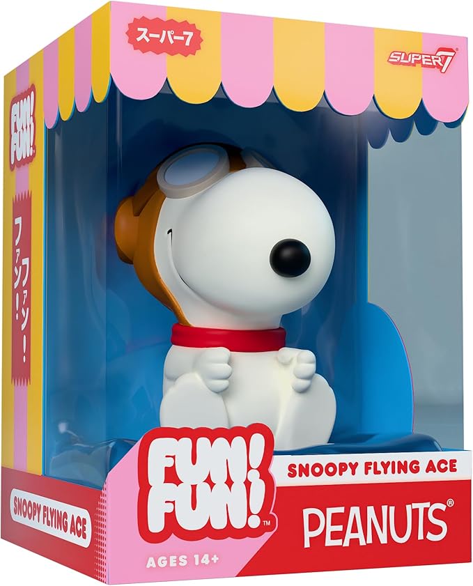 Super7 Peanuts Fun! Fun! Wave 02 - Snoopy (Flying Ace) Action Figure